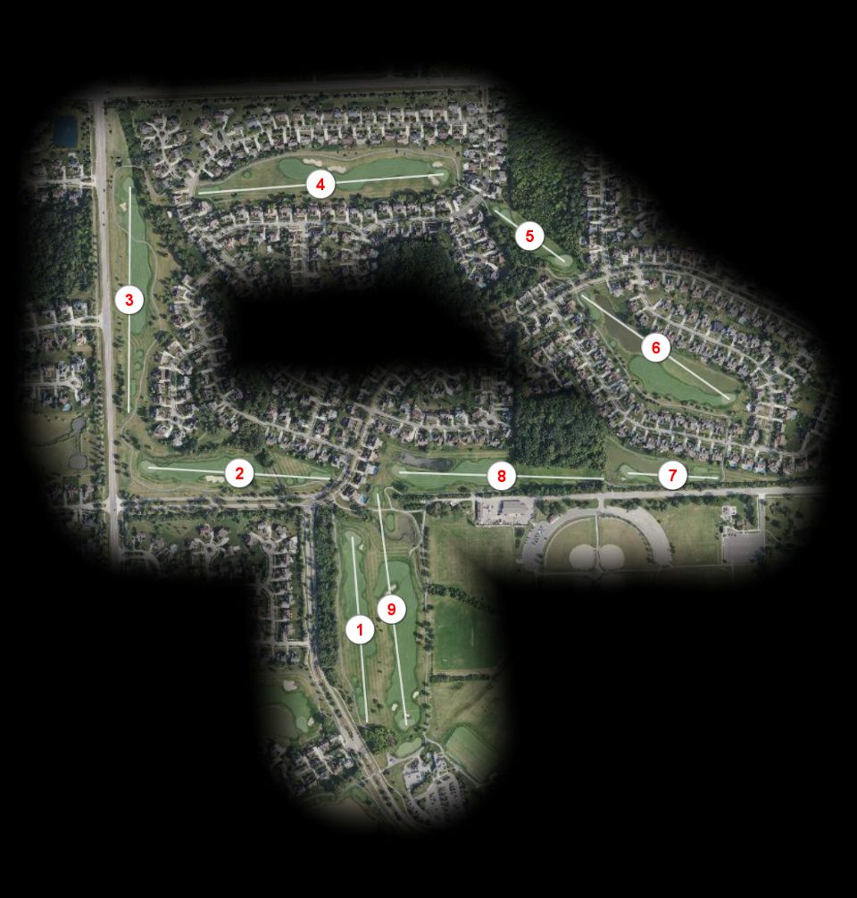North nine at Pheasant Run Golf Club