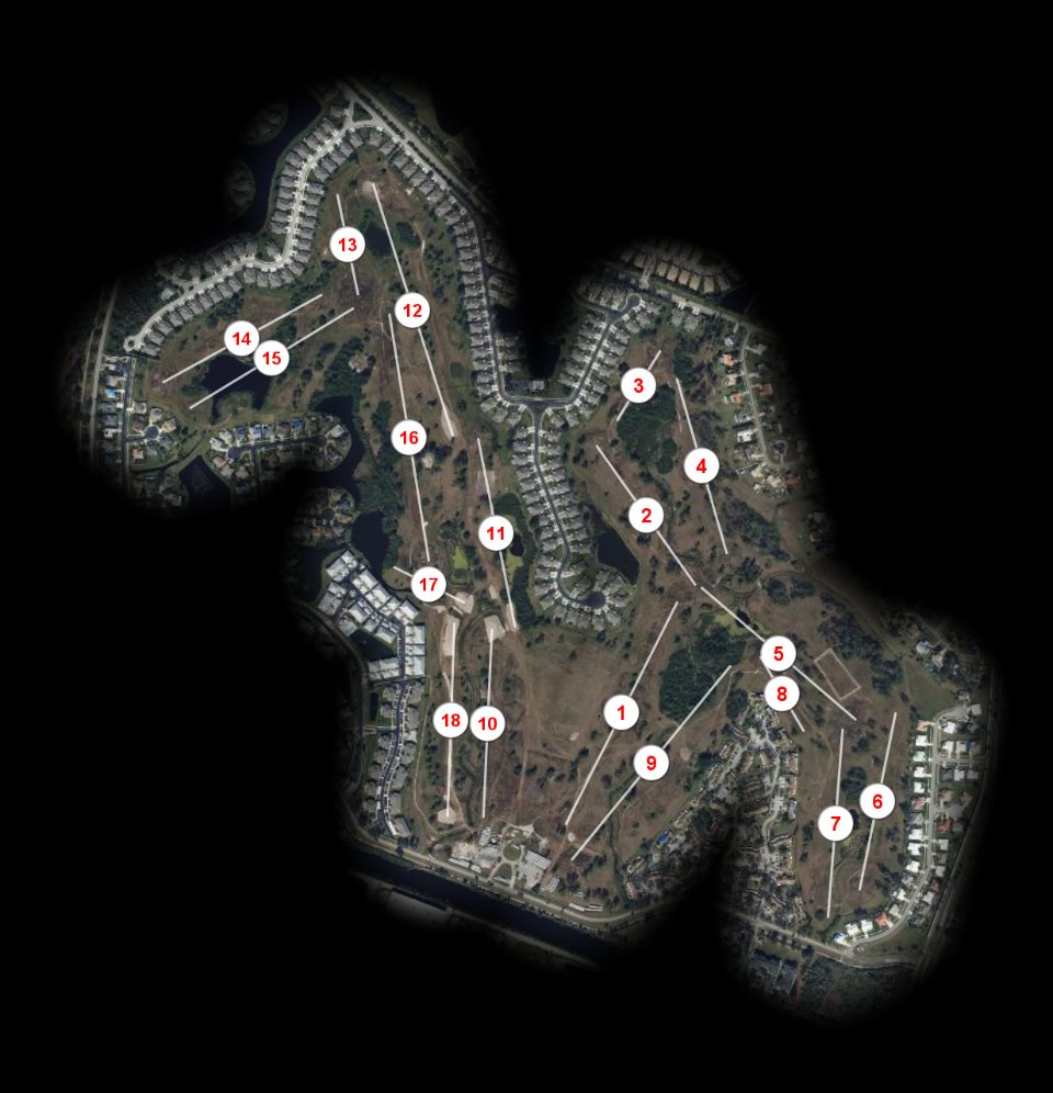 Sabal Trace Golf & Country Club course overview