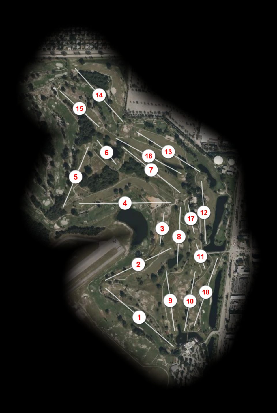Pompano Beach Municipal Golf Club Palms course overview