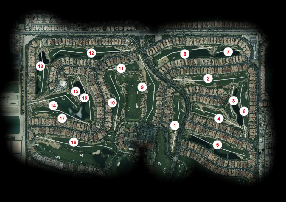 Toscana Country Club North Course course overview
