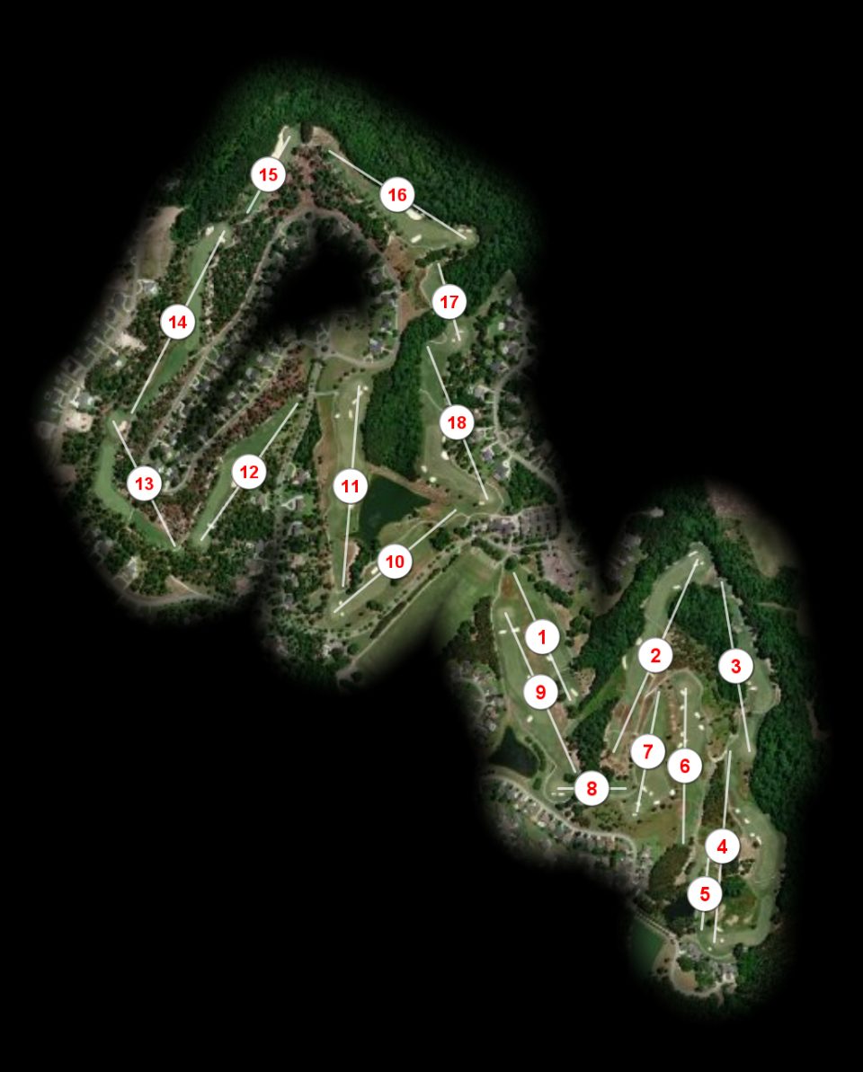 Kinderlou Forest Golf Club course overview