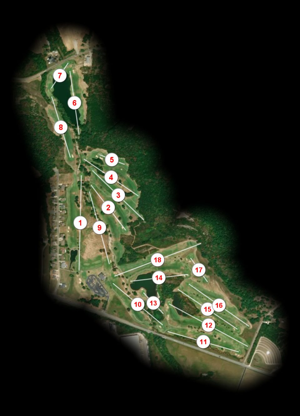 Saddle Creek Golf Club course overview