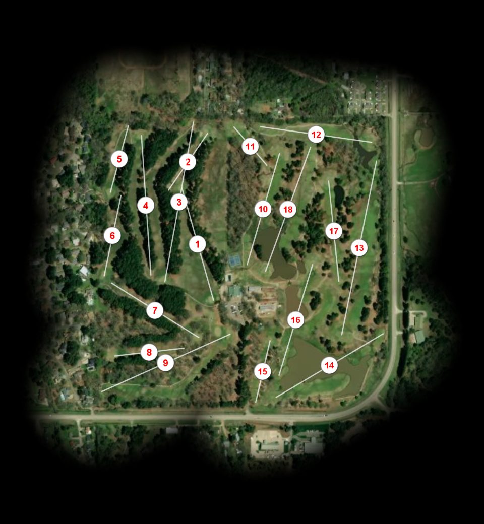 Idabel Country Club course overview