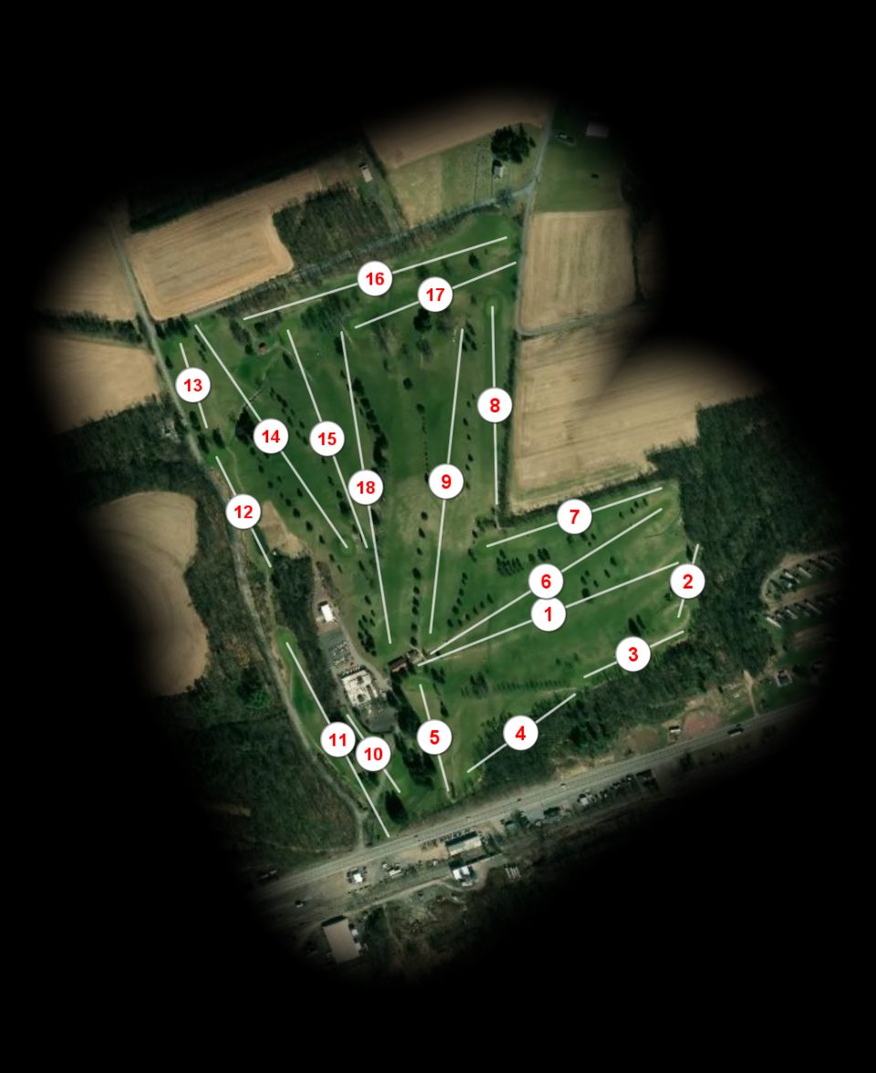 Rolling Pines course overview