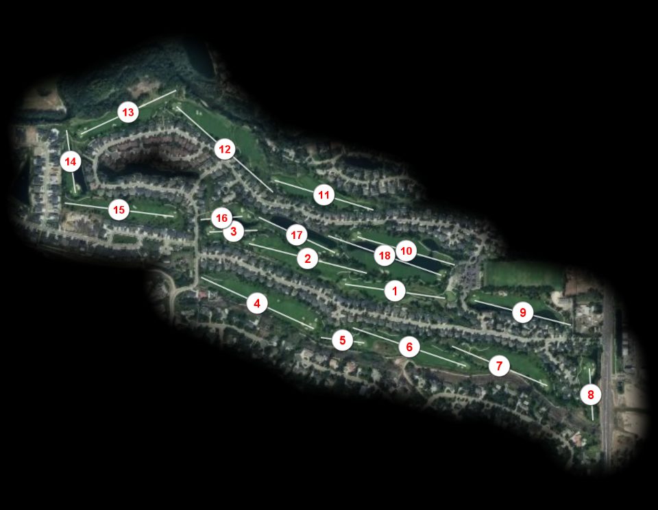 BanBury Golf Course Eagle course overview
