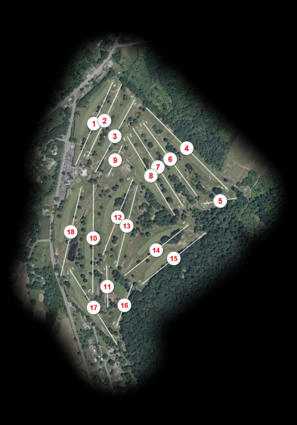 Harkers Hollow Golf Club course overview