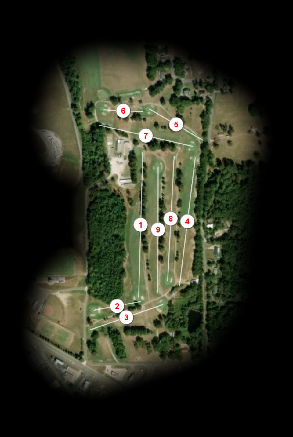 Clanton Country Club course overview