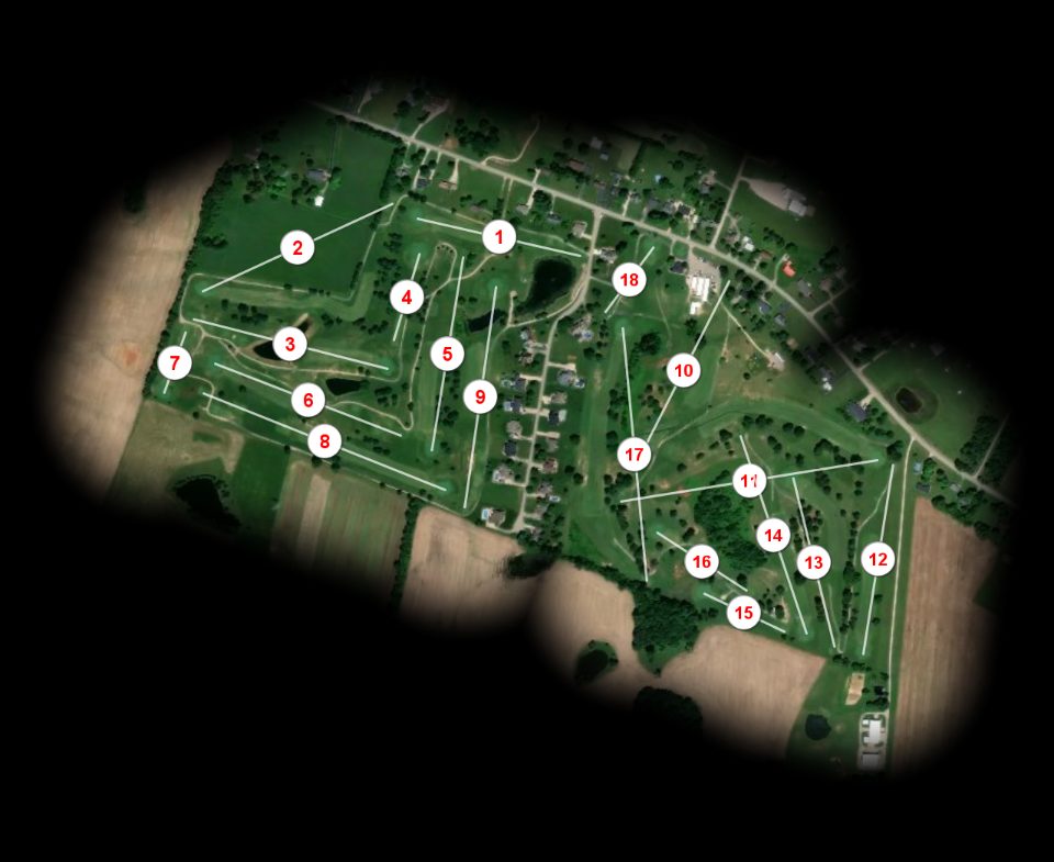 LaRue County Country Club course overview