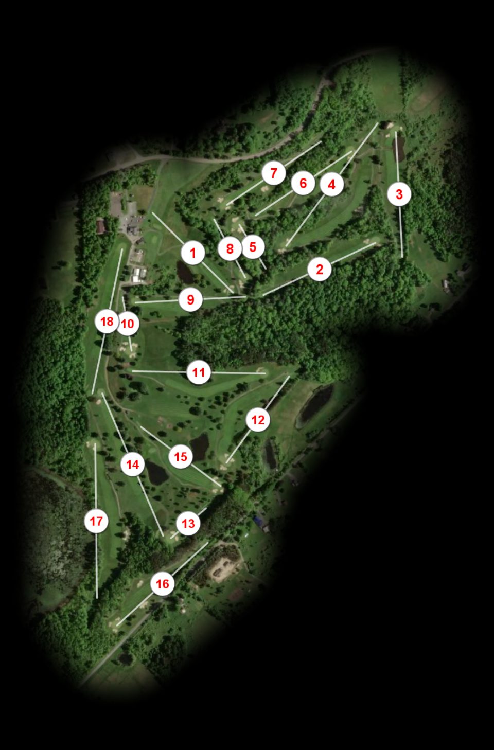 Tyoga Country Club course overview