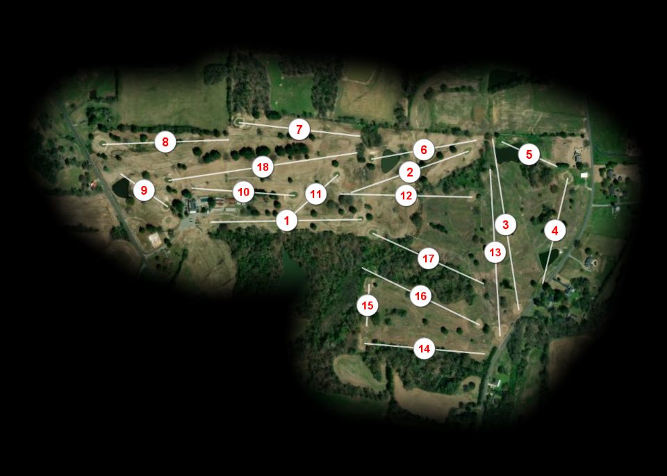 Pinecrest Country Club course overview