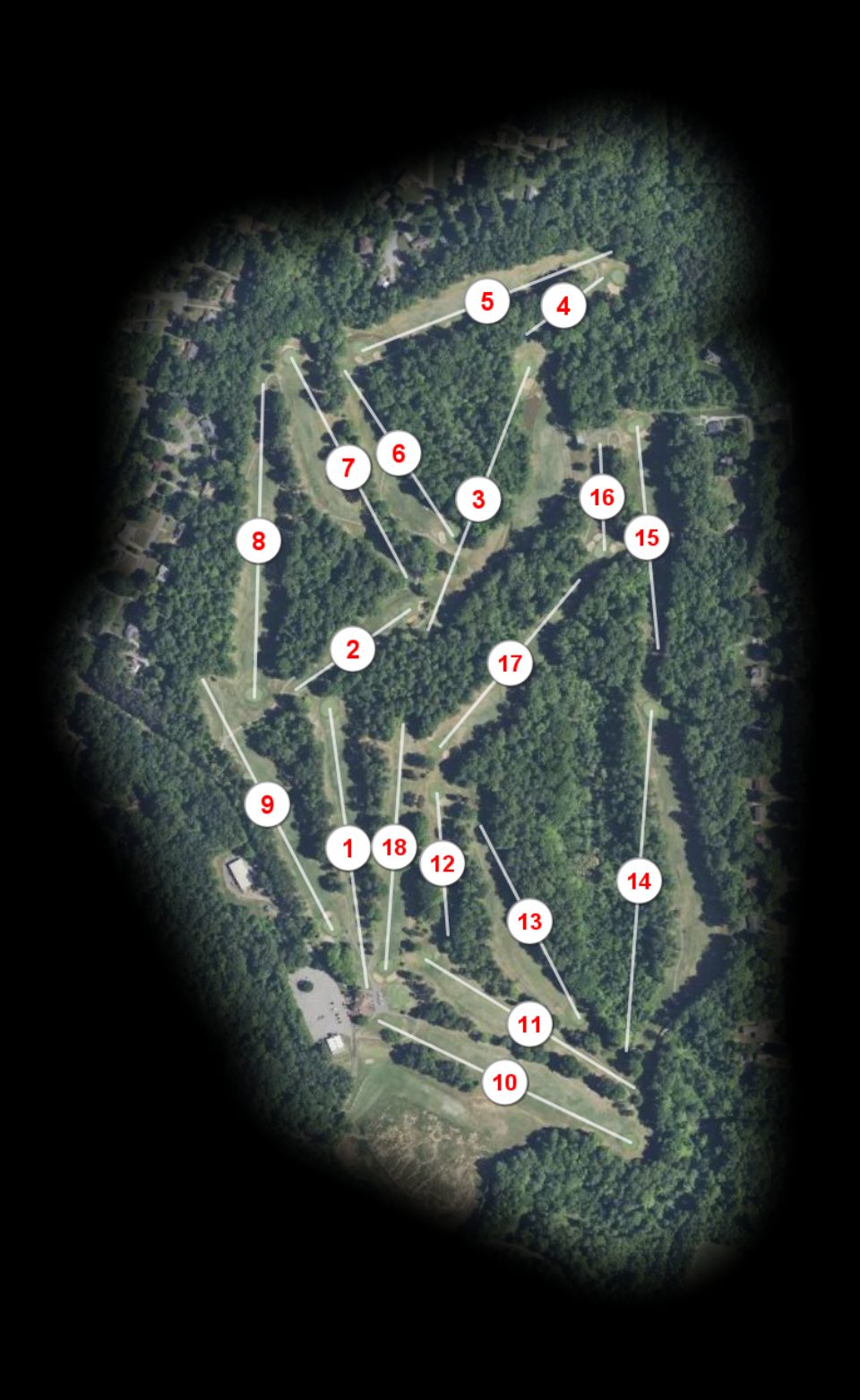 Winston Lake Golf Course course overview