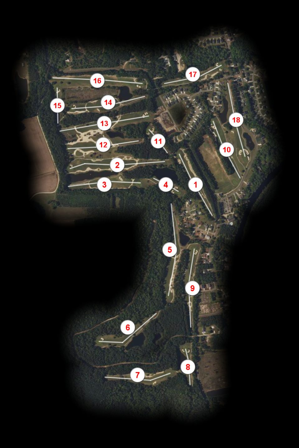 Shaftesbury Glen Golf & Fish Club course overview