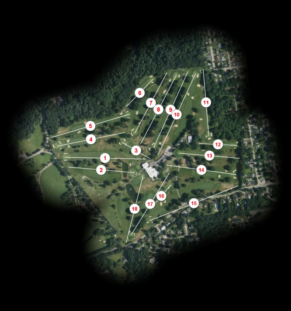 Potowomut Golf Club course overview