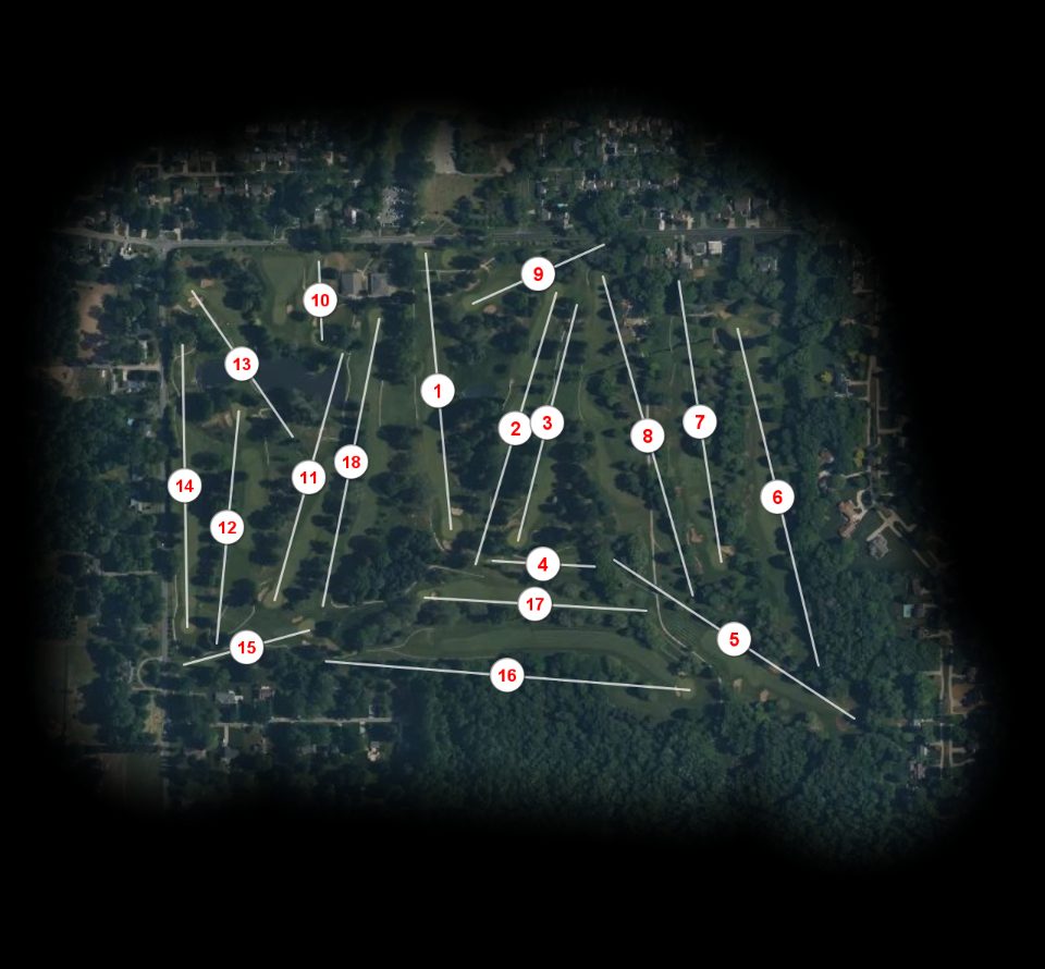 Madison Country Club course overview
