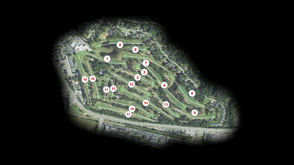 Highland Country Club course overview