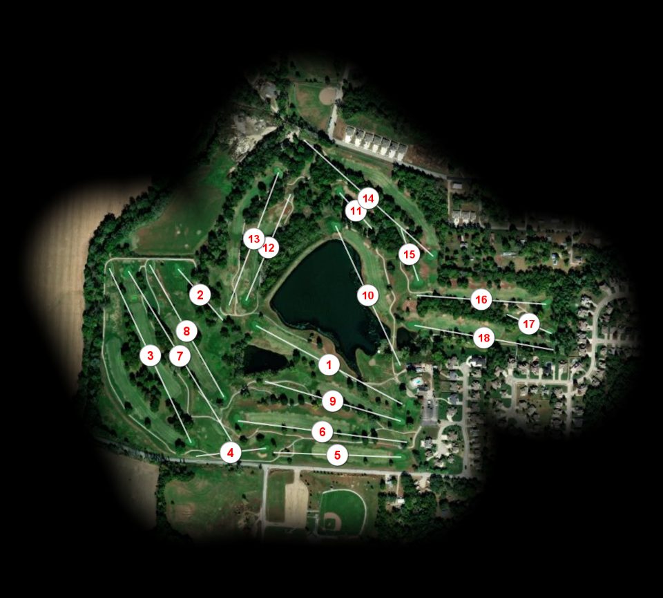 Hidden Pines Country Club course overview
