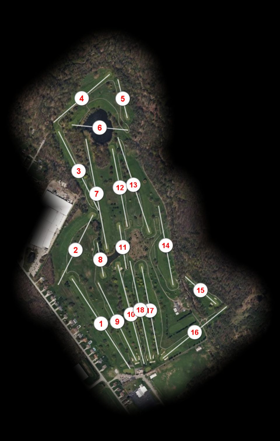 Downing Municipal Golf Club course overview