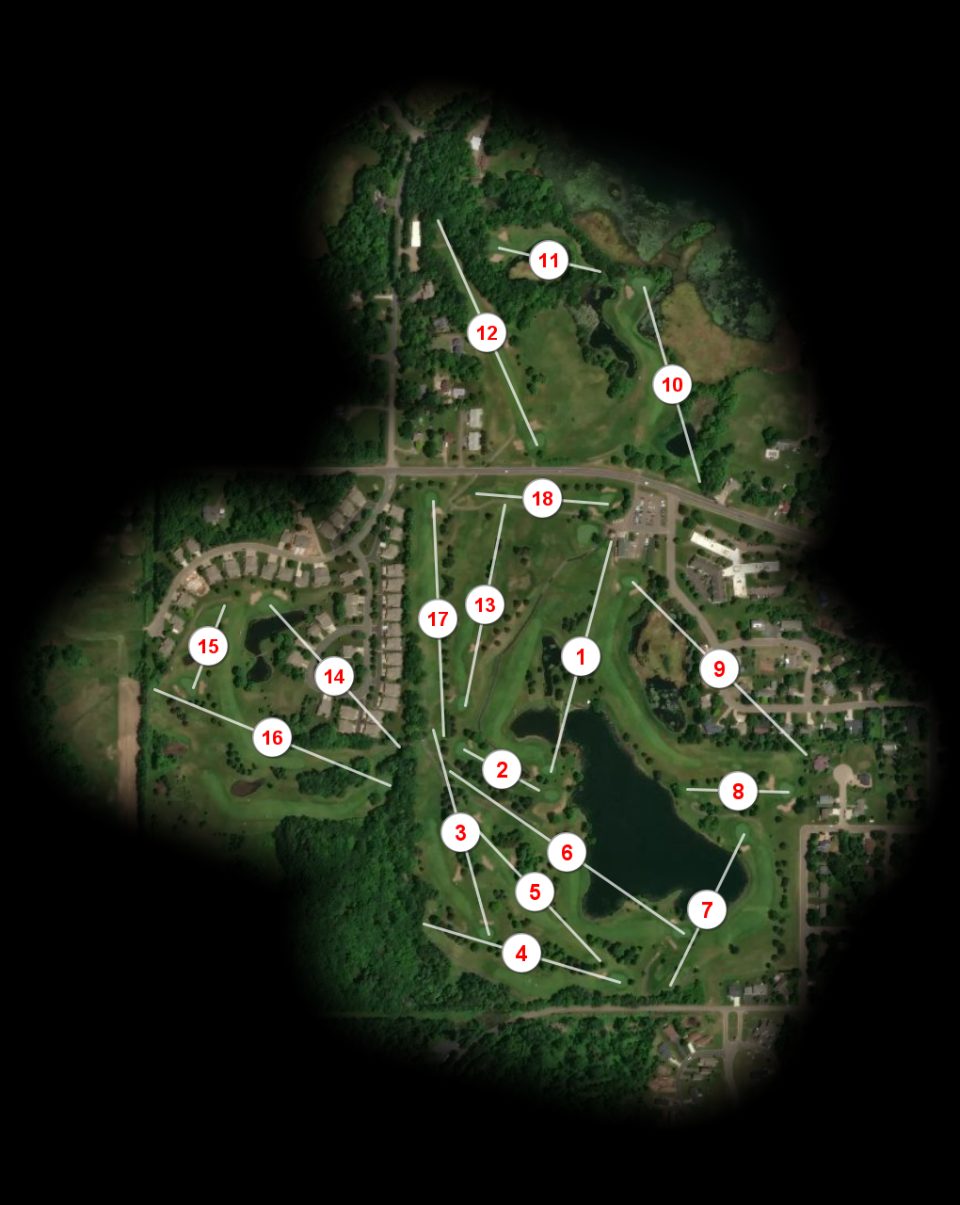Amery Golf Club course overview