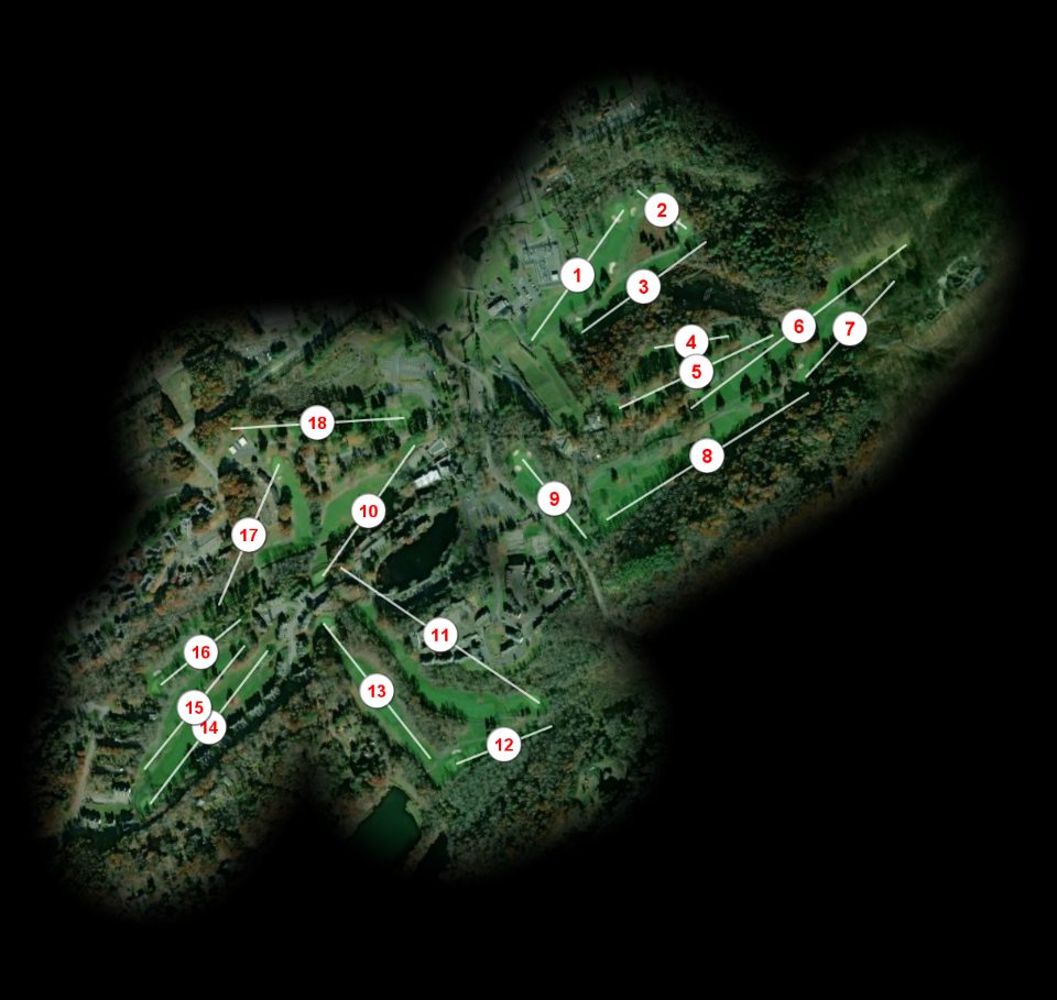 Pocono Hills Golf Course course overview