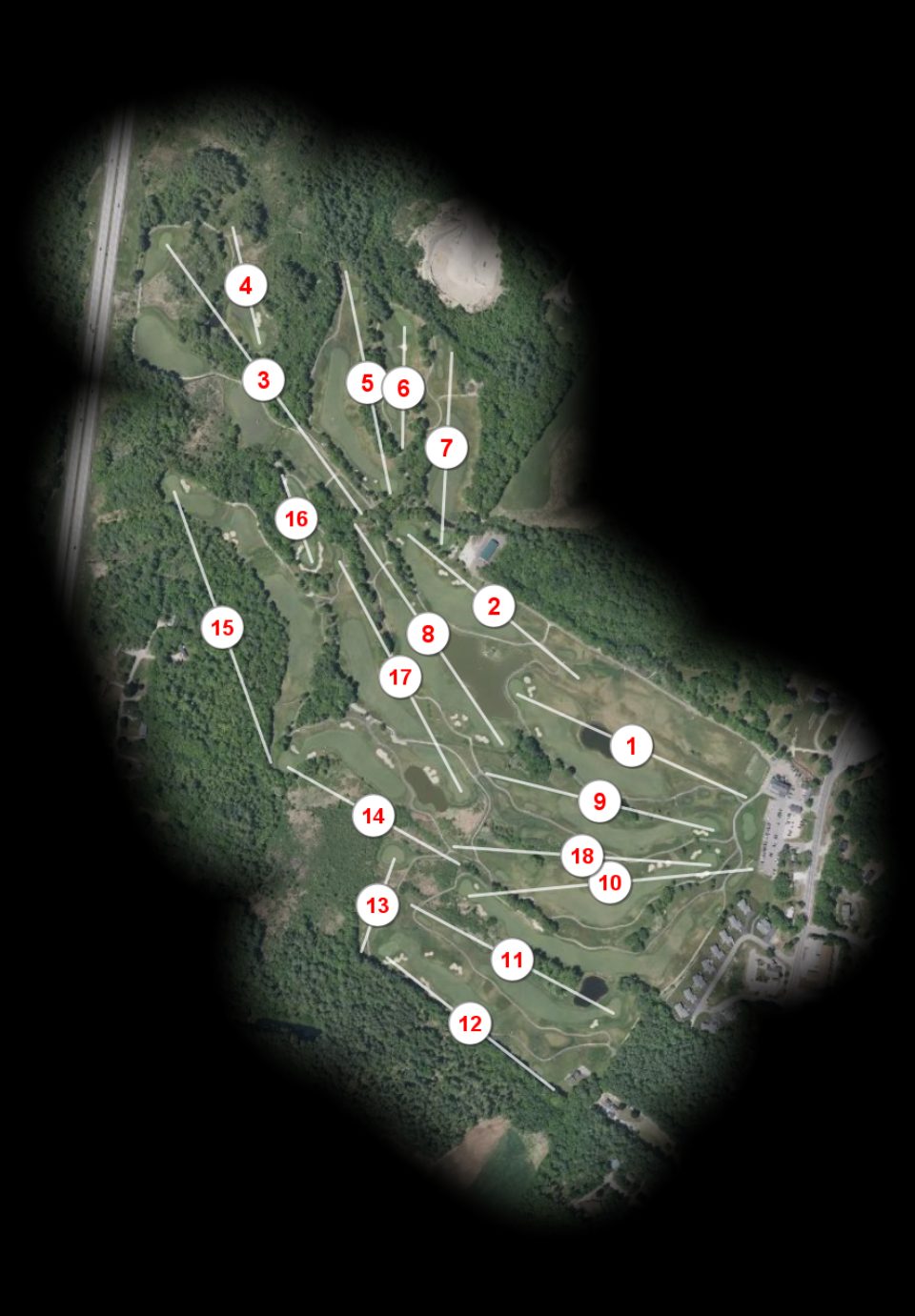 Spring Meadows Golf Club at Cole Farms course overview
