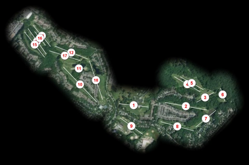 Walden Country Club course overview
