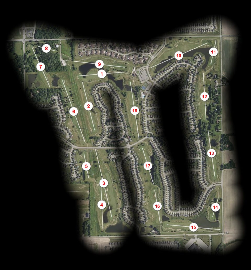 Winding Ridge Golf Club course overview
