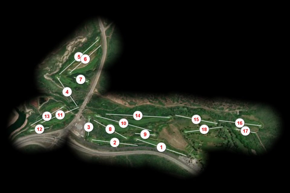 Mountain Dell Golf Club Lake course overview