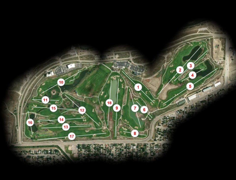 Three Crowns Golf Club course overview