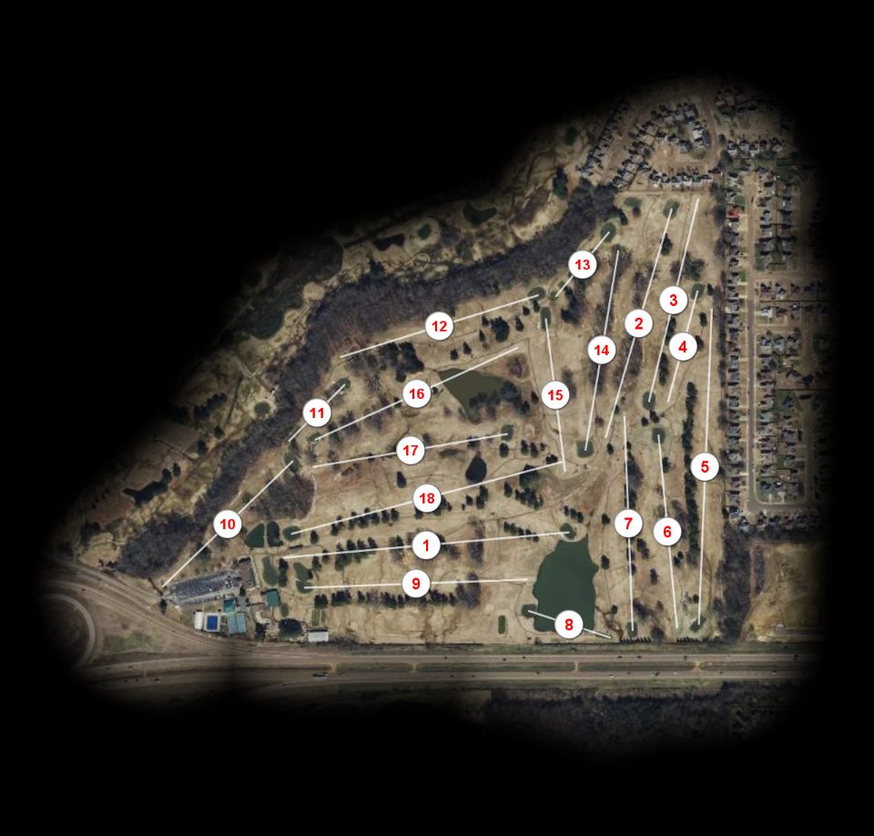 Olive Branch Country Club course overview