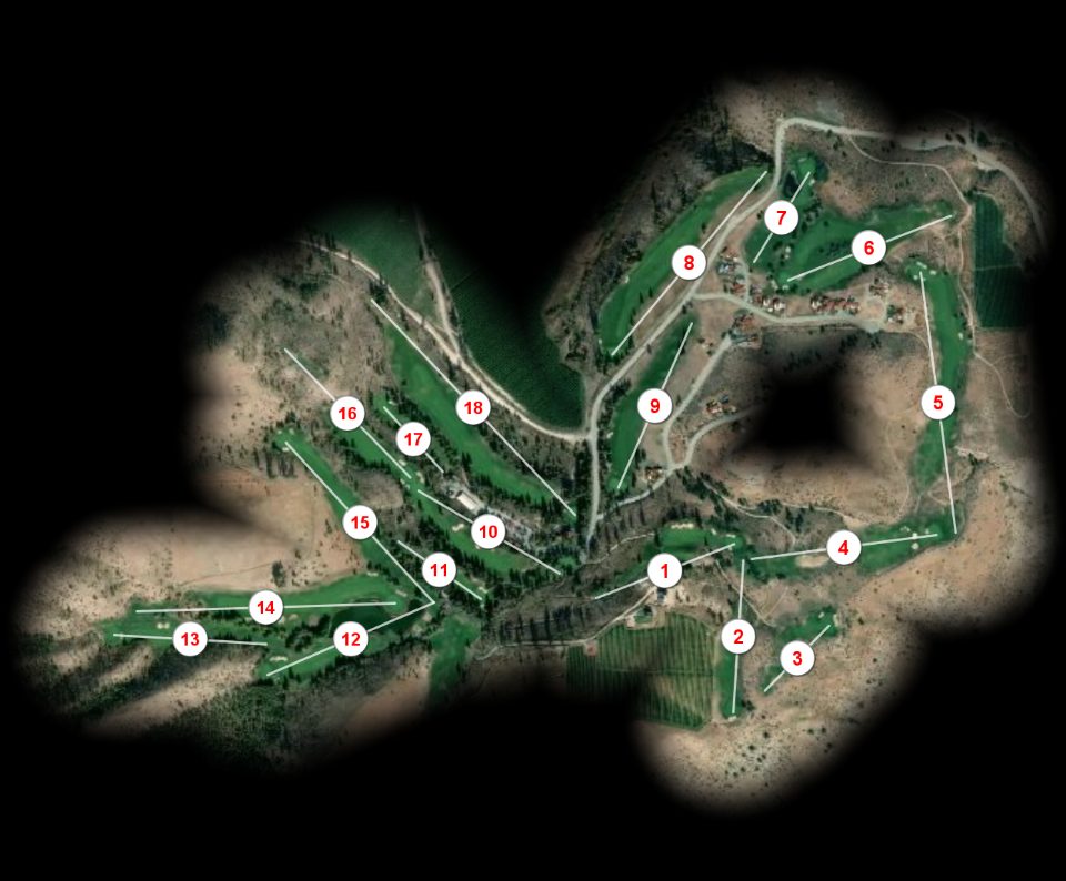 Bear Mountain Ranch course overview