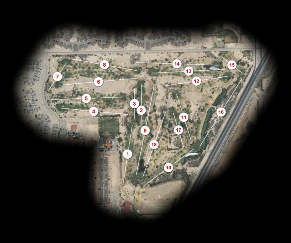Underwood Golf Complex Sunrise course overview