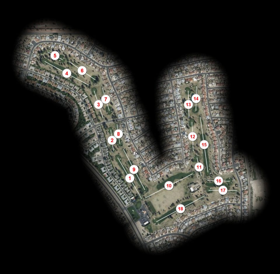 Stardust Golf Club at Sun City West course overview