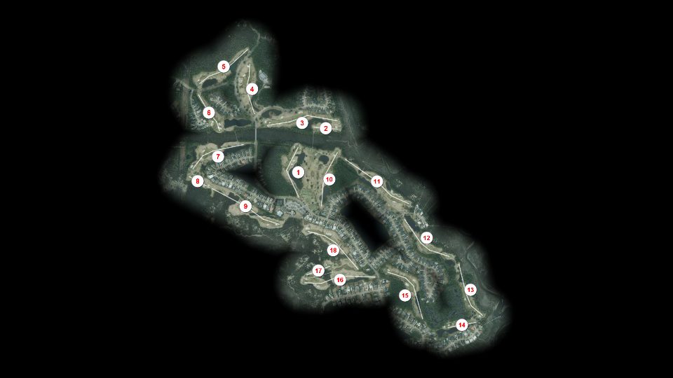 RiverTowne Country Club course overview