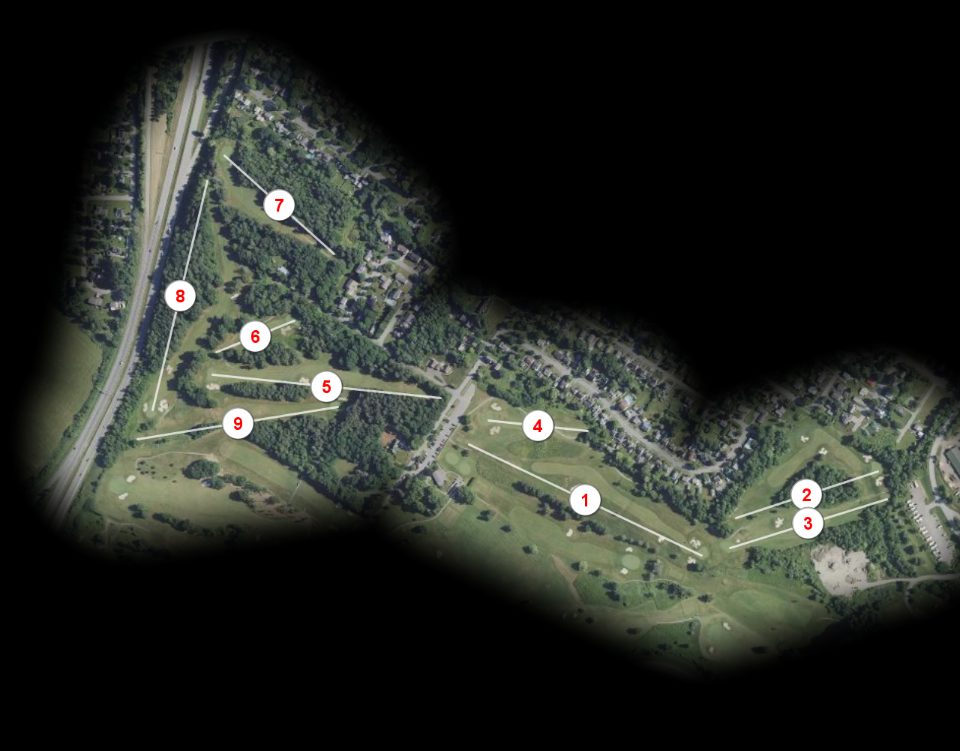 Bangor Municipal Golf Club Kelly Nine course overview