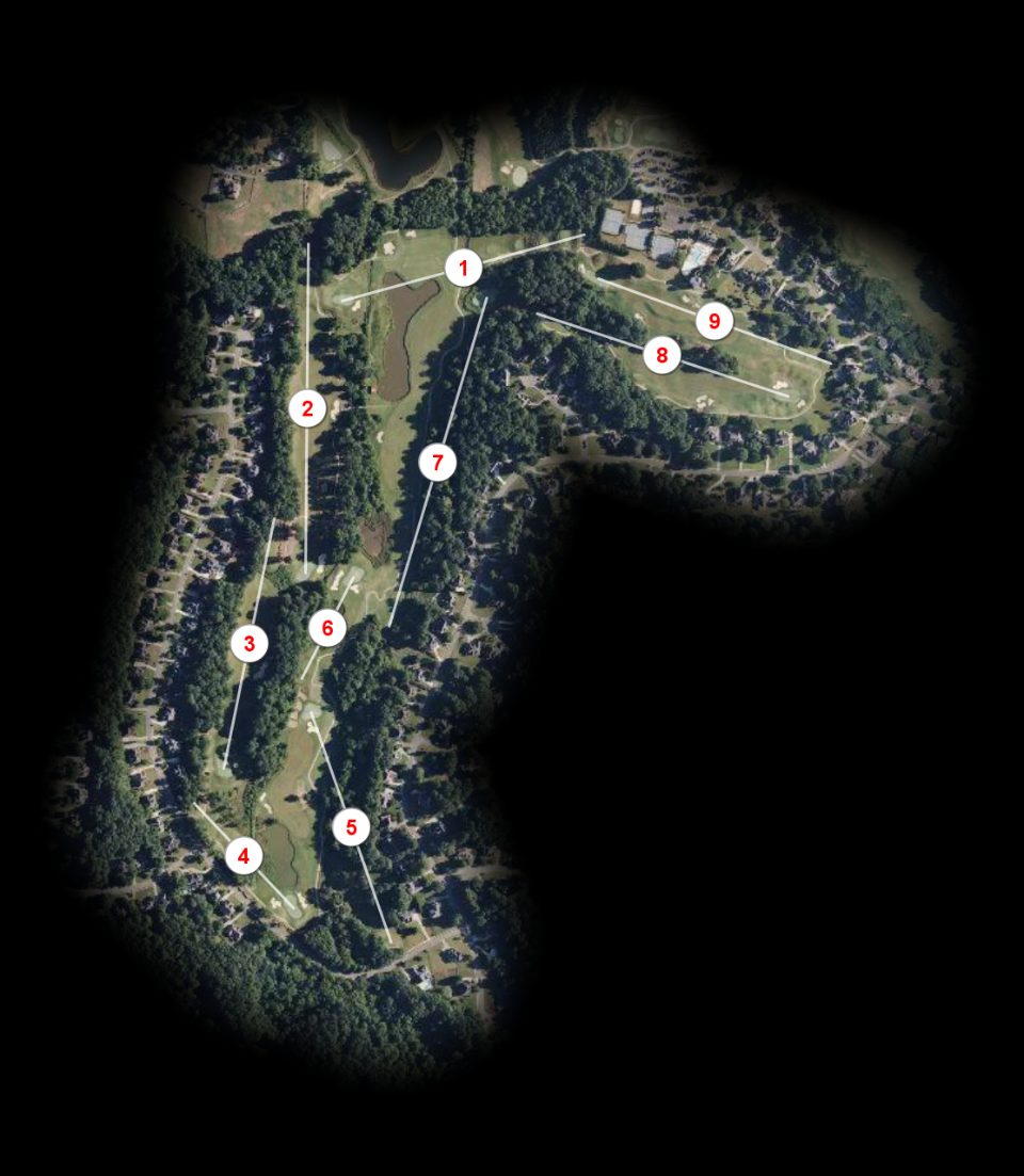 White nine at Golf Club at Bradshaw Farm