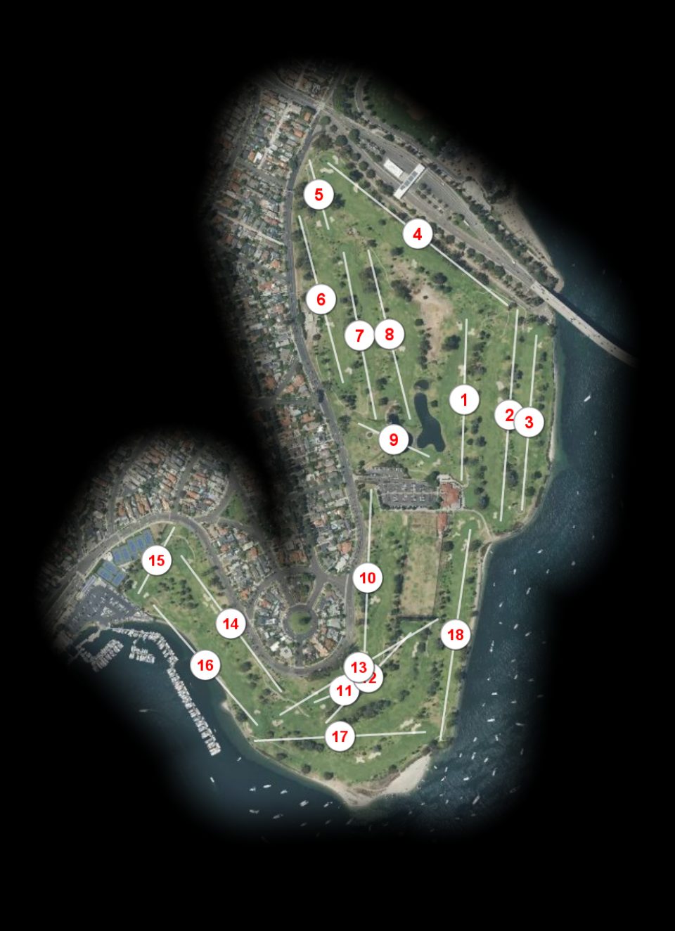 Coronado Municipal Golf Course course overview