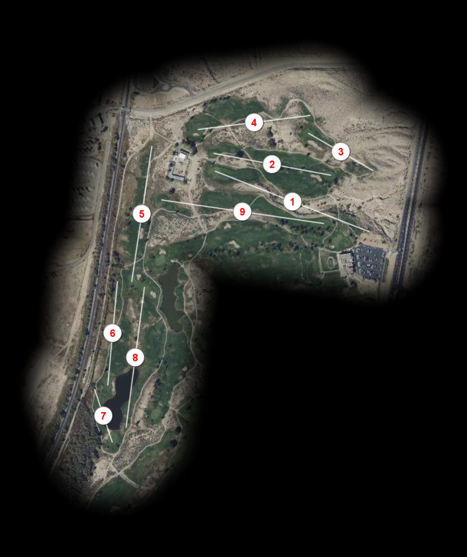 Arroyo nine at Isleta Eagle Golf Course