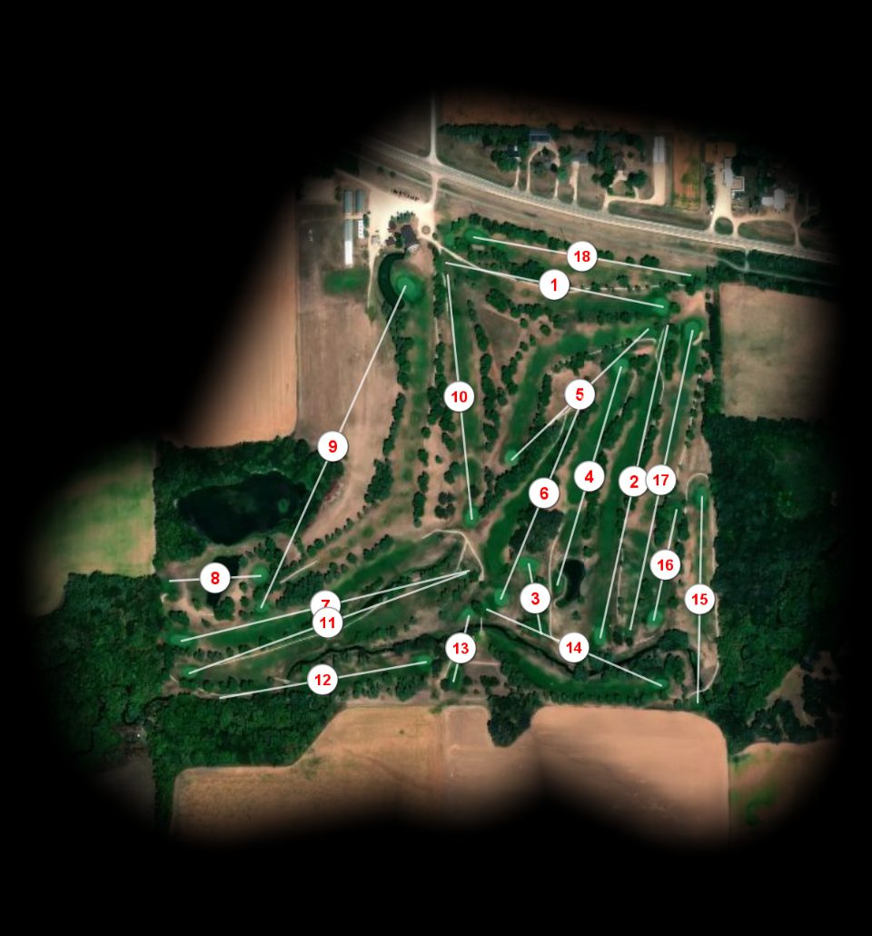 Cedar River Country Club course overview