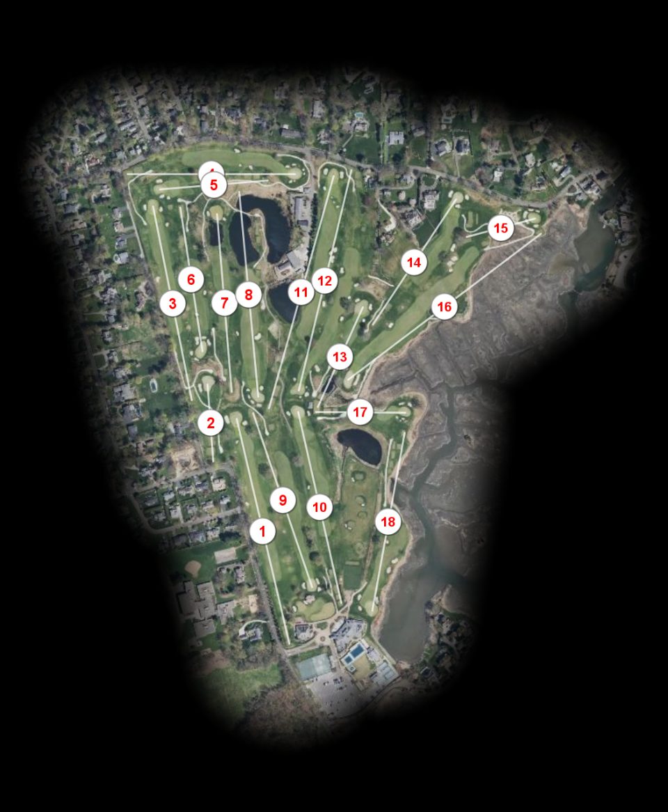 Shorehaven Golf Club course overview