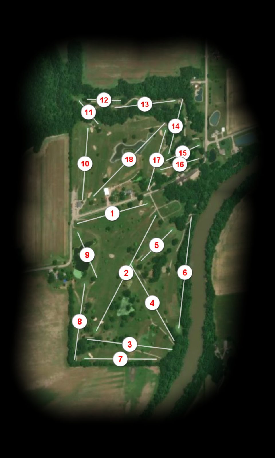 Pond-A-River Golf Club Pond River course overview