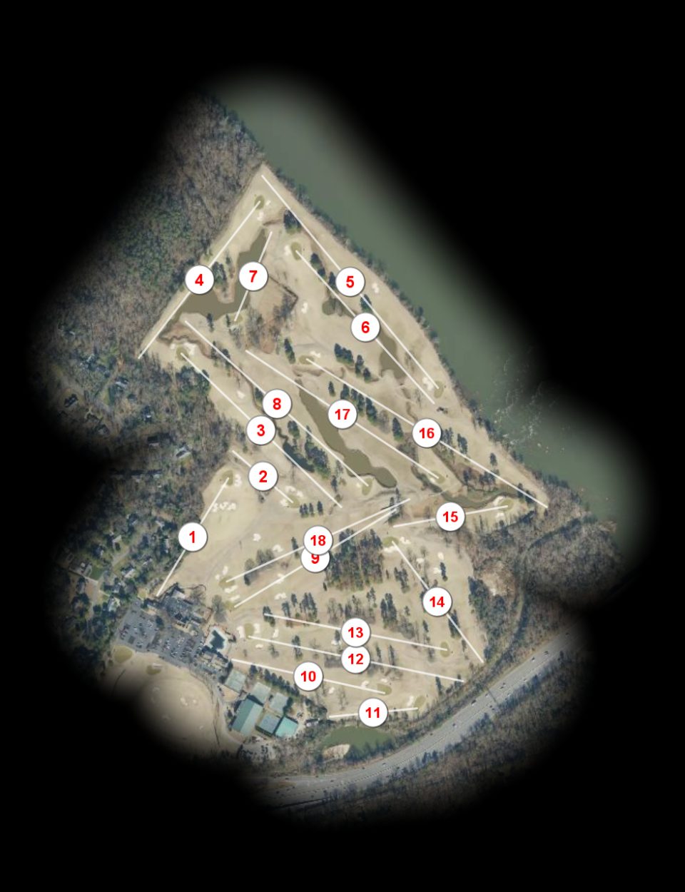 Willow Oaks Country Club course overview