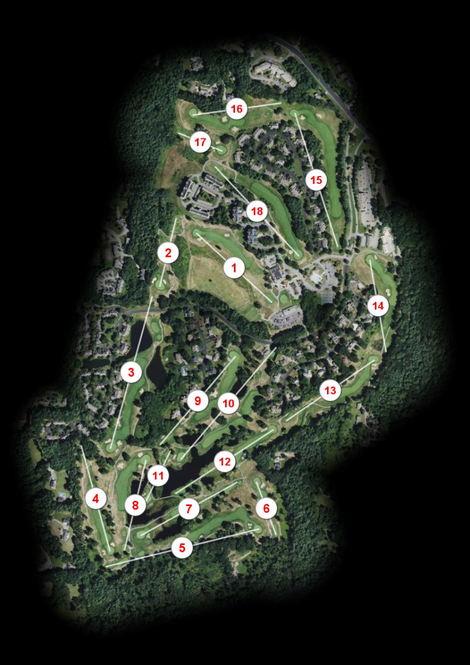 Sky Meadow Country Club course overview