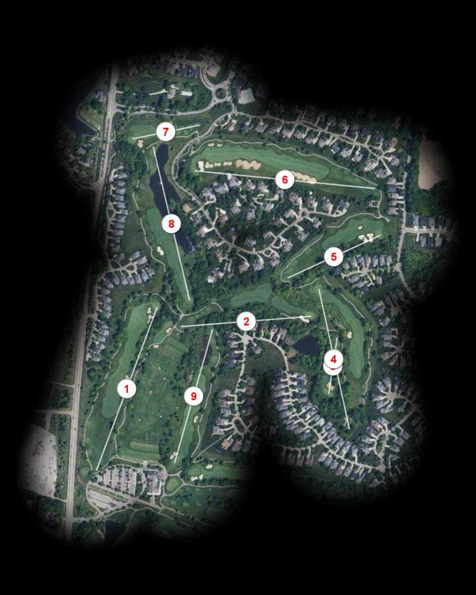 Heritage nine at The Golf Club at Yankee Trace