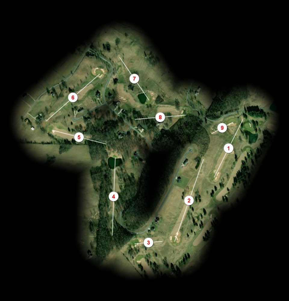 Chimney Top nine at Graysburg Hills Golf Club