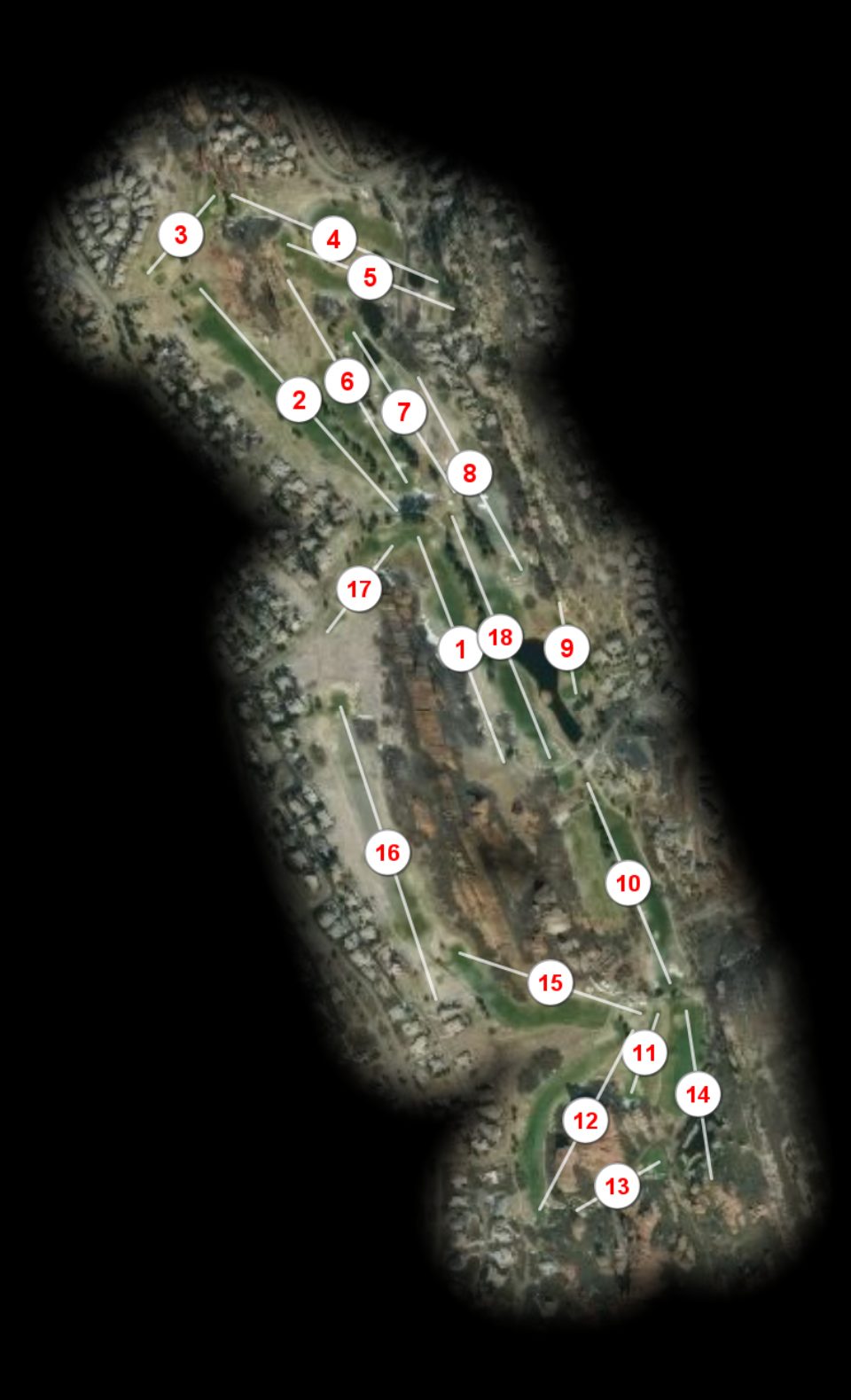 Arrowhead Golf Course course overview