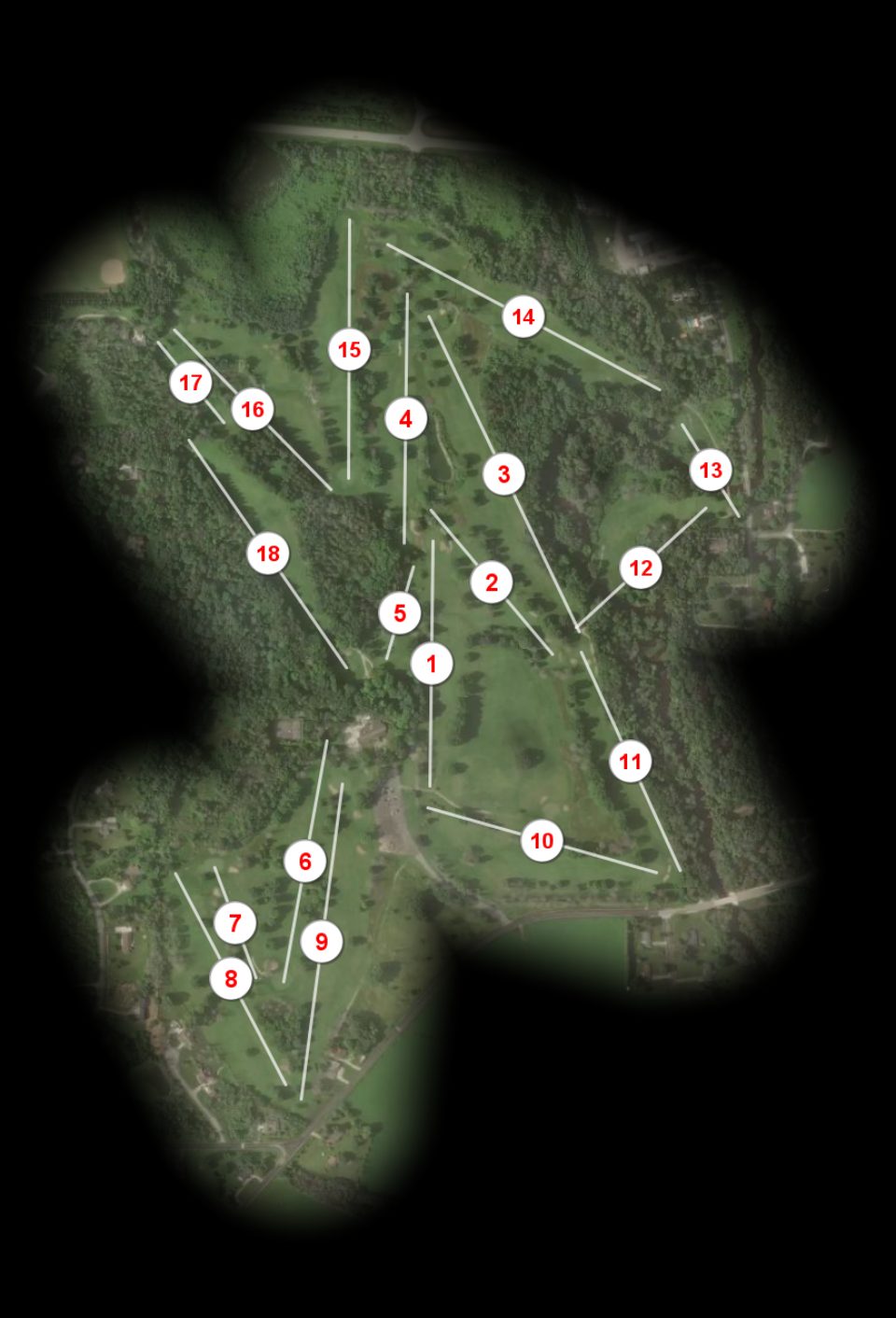Branch River Country Club course overview