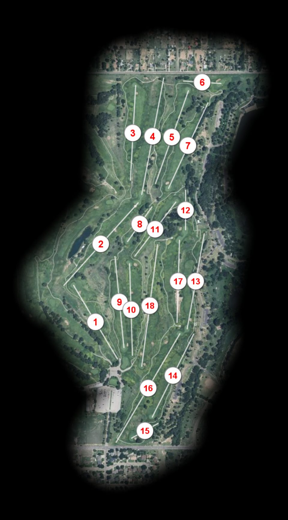 Ross Rogers Golf Course Mustang course overview