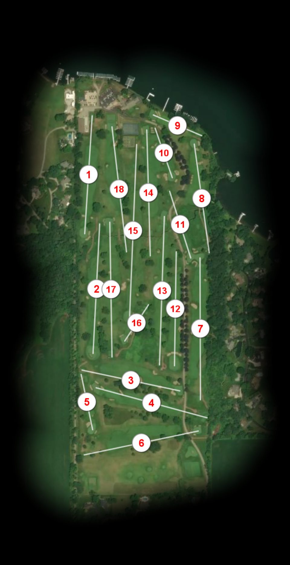Lake Geneva Country Club course overview