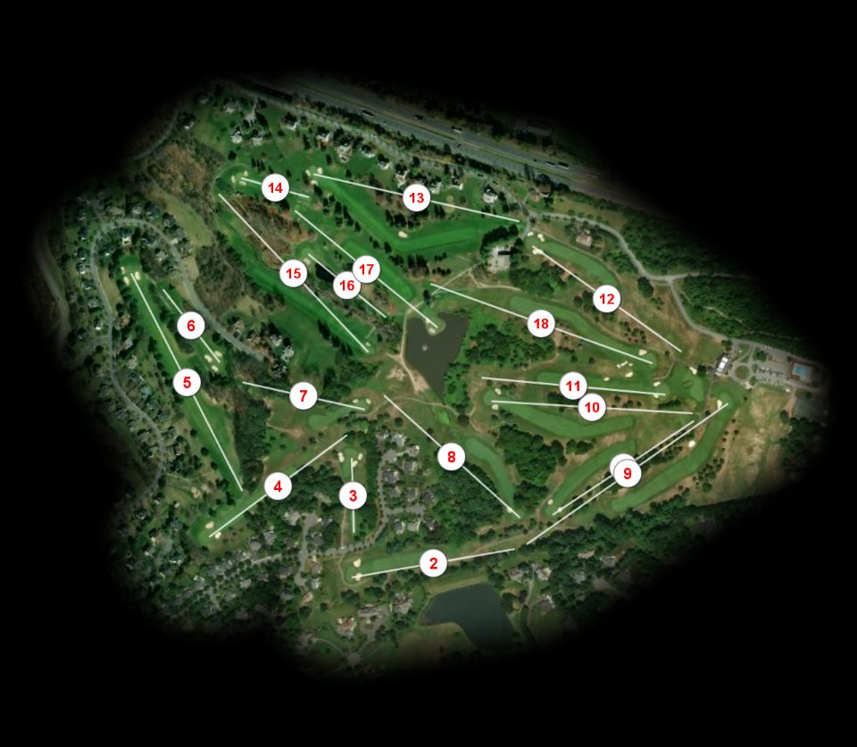 Holly Hills Country Club course overview