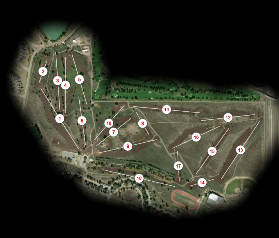 F E Warren AFB Golf Club course overview